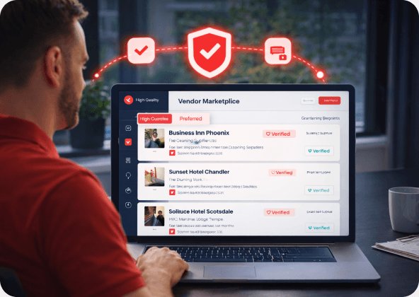 High-quality verified hotel requests